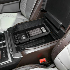 HGWEI center console organizer reduces rattle for a steadier drive
