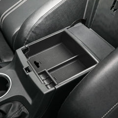 HGWEI center console organizer for Ford Ranger two-layer tray keeps essentials at hand.