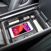 HGWEI center-console organizer tray fits Hyundai Santa Fe 2024-2026 for a seamless, integrated look.