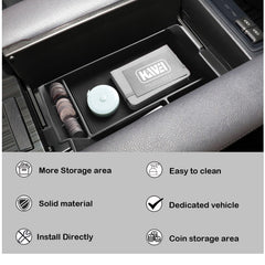 HGWEI storage solution reduces clutter during road trips in Sienna.