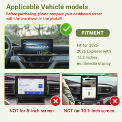 HGWEI dash storage tray soft mat absorbs movement and minimizes noise.