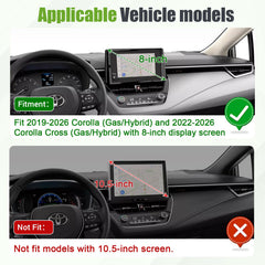 HGWEI tray with two compartments reduces clutter during drives