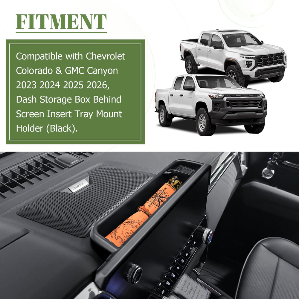 HGWEI dashboard tray reduces rattling for a quieter ride.