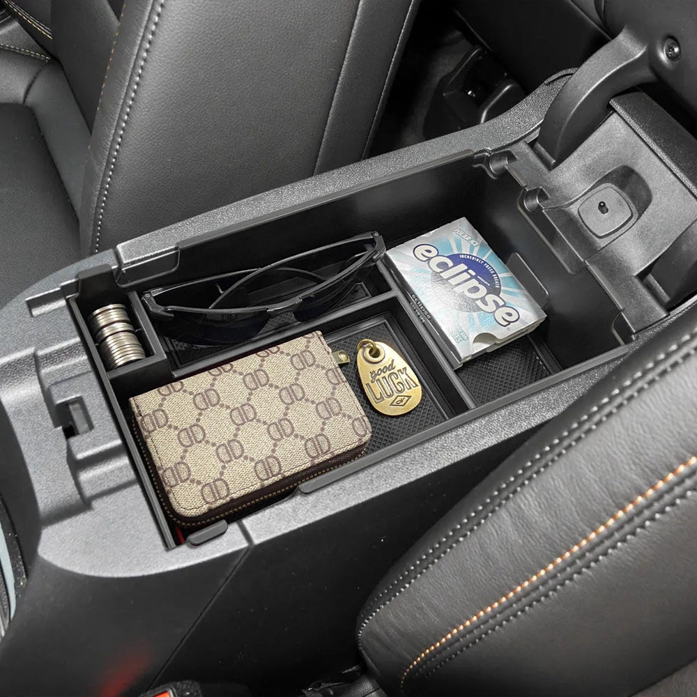 HGWEI secondary storage box keeps small items organized on the go.