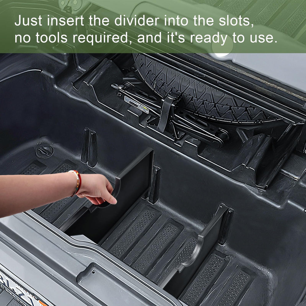 HGWEI non-slip surface reduces item shifting during drive.