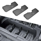 HGWEI trunk in-bed divider set viewed from above for organized cargo.