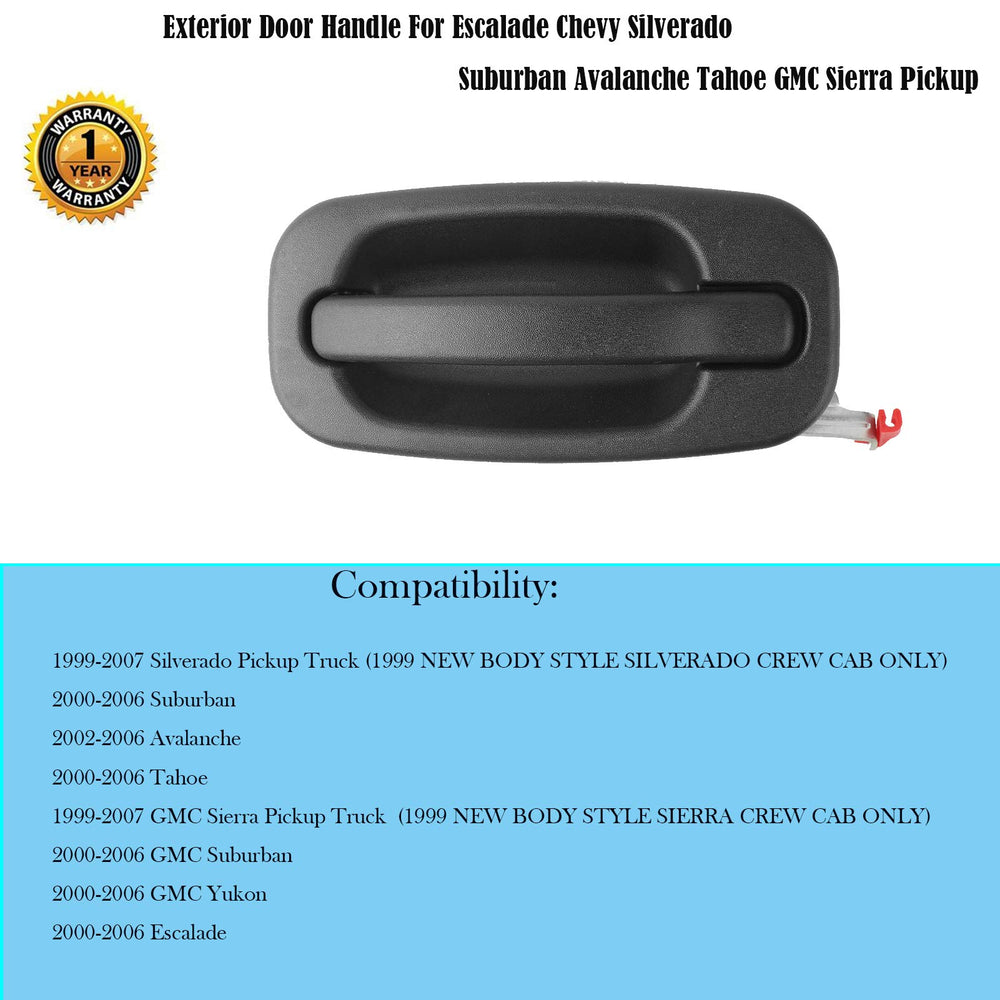 HHCSOP front right door handle for Chevy Silverado ensures smooth operation and quick replacement