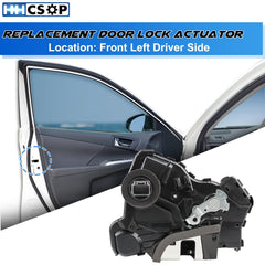 HHCSOP actuator installed in Toyota 4Runner demonstrating smooth door operation