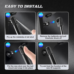 HHCSOP easy-install design allows quick replacement without tools.