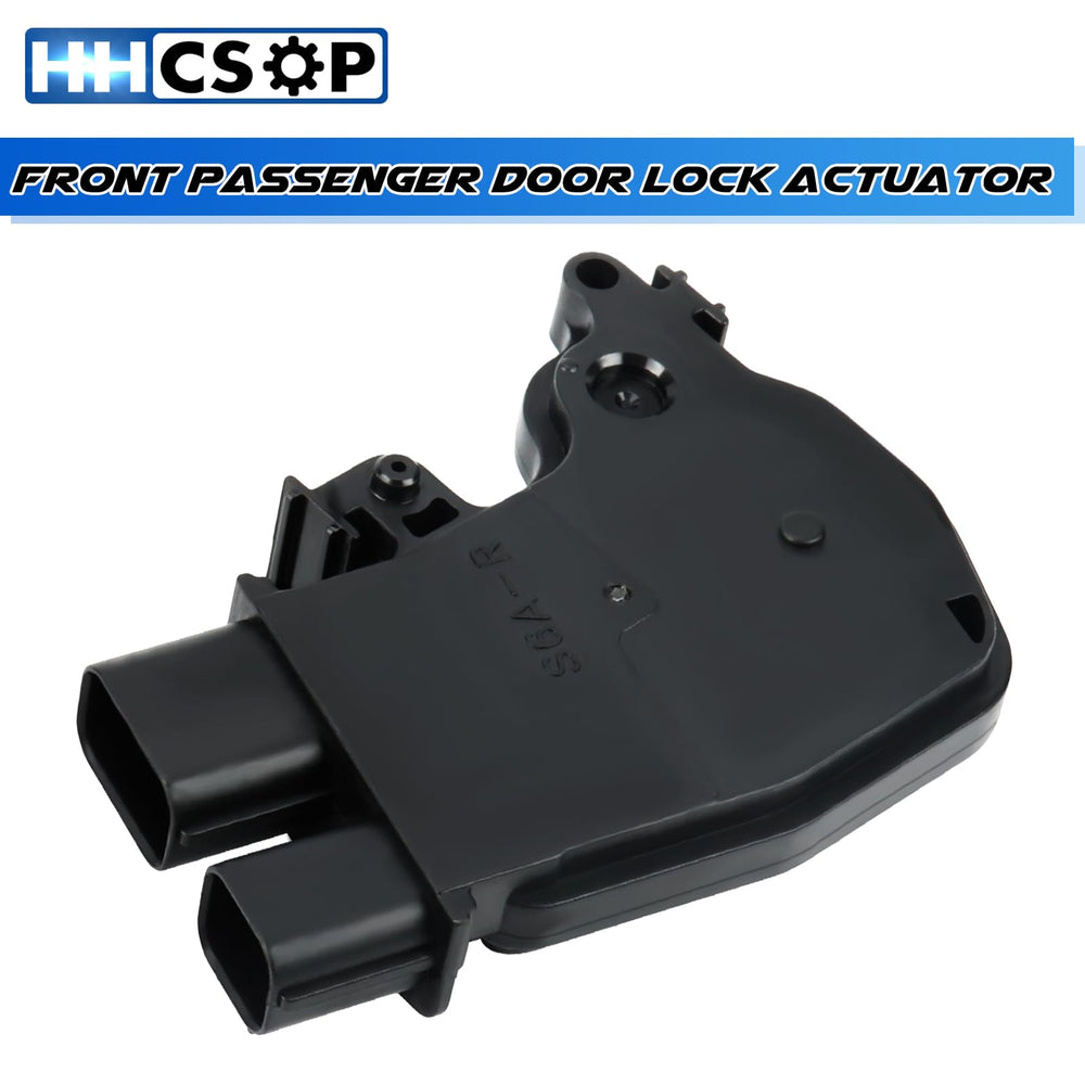 HHCSOP front-right door lock actuator warranty information