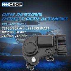 HHCSOP Honda Civic front-left actuator facilitates quick lock/unlock from driver seat