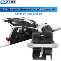 HHCSOP trunk latch actuator for Jetta replacement improves closure