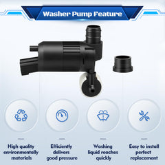HHCSOP windshield washer pump in the pack ready for install