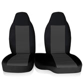 HHENGYISOUL Ford Ranger seat cover front-left view shows durable protection and interior upgrade