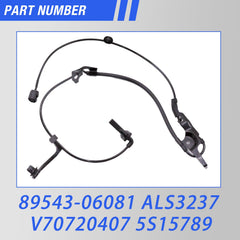 HHGKPVX ABS wheel speed sensor front left ES350 supports precise braking.