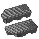 HHLOU bed rail stake pocket cover left hole provides weather-resistant fit.