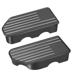 HHLOU bed rail stake pocket cover left hole provides weather-resistant fit.