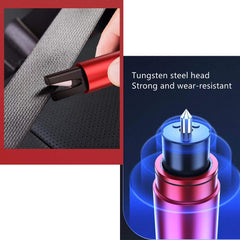 HHXS seatbelt cutter hidden-edge image highlights safe belt release