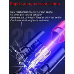 HHXS dual-function escape tool showcases safety hammer and cutter synergy.