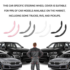 HHZL pink steering cover adds color while shielding the wheel from daily wear