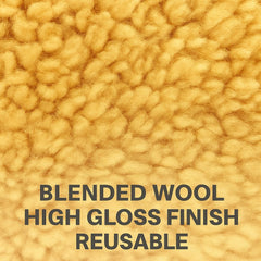 HI-BUFF pads in wash rack emphasize durable washable construction