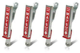 HI-TECH car wash mat clamps wall mount red for easy drying of mats