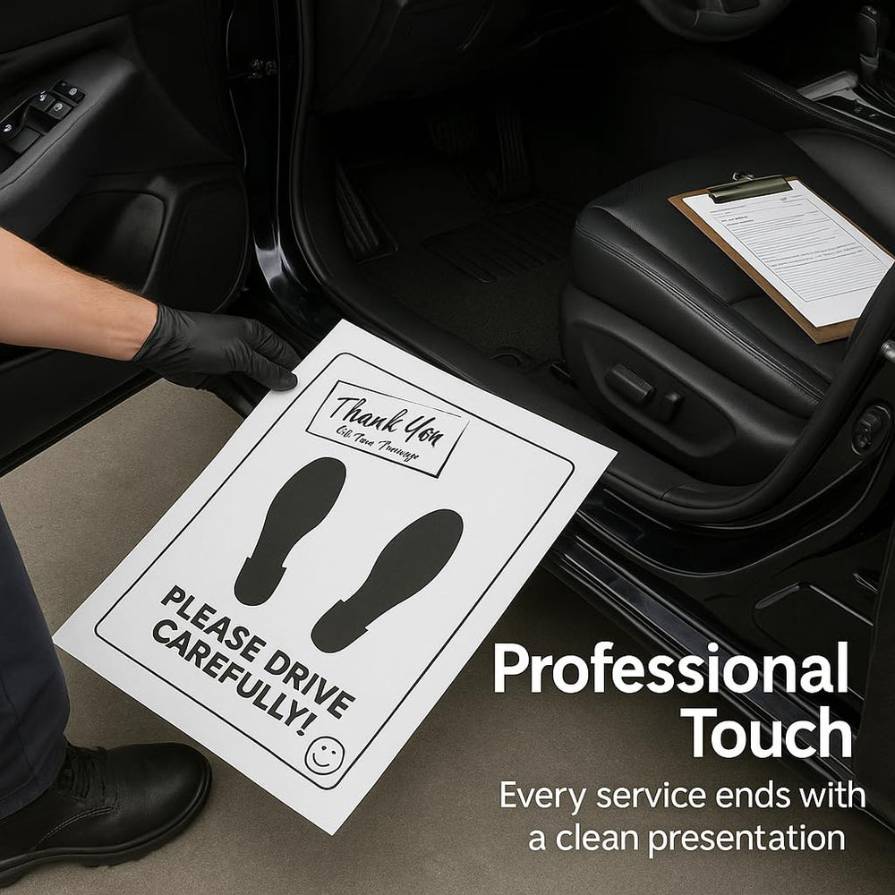 Hi-Tech mats are easy to insert and dispose after use.