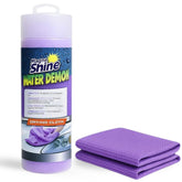 HI-TECH Magna Shine Water Demon towel covers large area for fast car drying