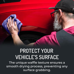 HI-TECH Magna Shine Water Demon towel is durable and mildew resistant