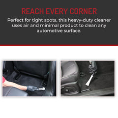 HI-TECH Vortex II reduces solution waste while covering large areas efficiently.
