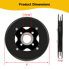 HIAORS chain tensioner kit maintains proper tension for smoother riding