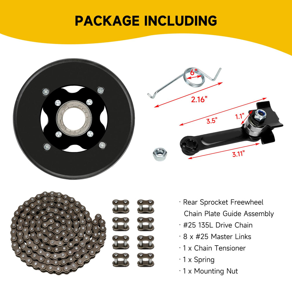 HIAORS complete upgrade kit for Razor MX bikes enables easy installation