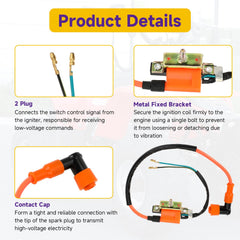Rugged performance in mud and dust with HIAORS ignition components.