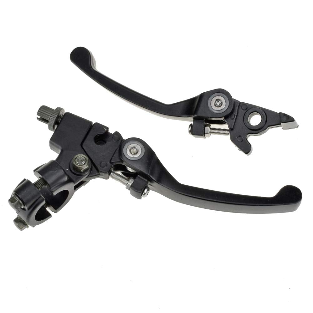 HIAORS lever set out of the box, ready for installation on pit bikes.