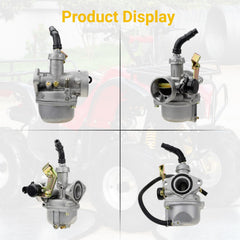 HIAORS PZ19 carburetor ready for ride-ready ATVs and dirt bikes after installation.