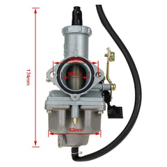 HIAORS PZ30 rear view shows calibration port and seal integrity for leak prevention.