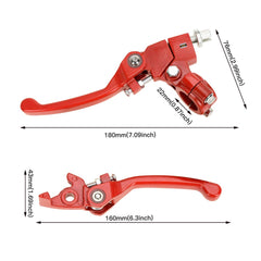 Shows 22 mm mounting diameter for versatile dirt bike fits.