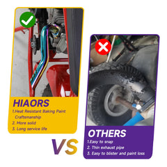 HIAORS spark plug F7TC aids reliable starting and combustion.