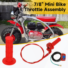 HIAORS throttle grips and twist throttle provide secure grip and precise response