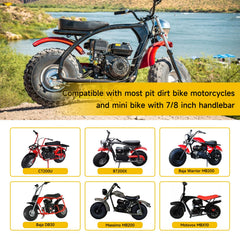 HIAORS throttle grips and twist throttle for responsive acceleration