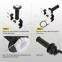 HIAORS wrench and six ties included for quick installation