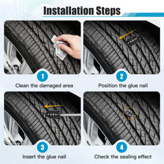 Hiber Sea storage bag keeps tools organized for on-the-go tire fixes.