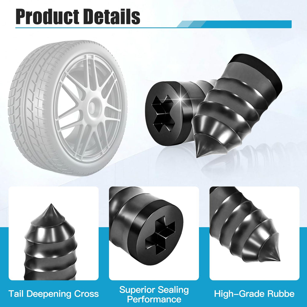 Hiber Sea includes valve stems for tubeless tire restoration.