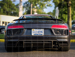 HIBUFAN veteran frame front and rear set protects plates and enhances look