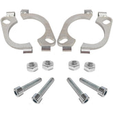 HiBuyer 2-pack split flange kit for 2.25 inch exhaust, rust resistant.
