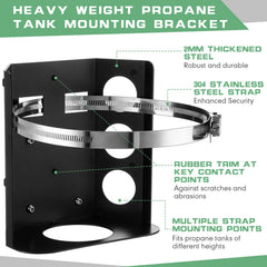 Hicarer durable corrosion resistant bracket for outdoor use