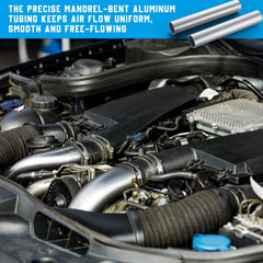 Hicarer turbo intercooler pipe enables flexible routing and customization