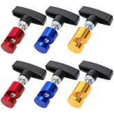 Hiceeden red hood strut clamp 6-pack for secure color-matched support