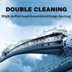 HIDOFILT silent design reduces wind noise and wiper contact sounds.