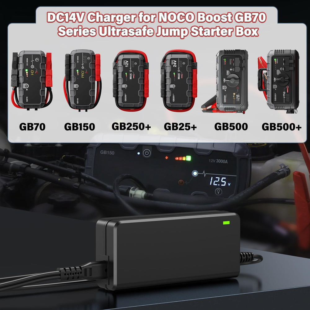 HIENADTOR compatibility with NOCO Boost GB70 and GB150 packs